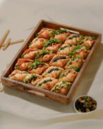 Sviestiniai MINI KRUASANAI su įdarais, 20 vnt.