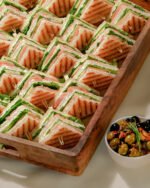 CLUB SANDWICH sumuštiniai su rūkyta lašiša, 20 vnt. - Image 2