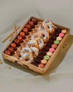 SALDŽIŲ vieno kąsnio užkandžių rinkinys, 50 vnt