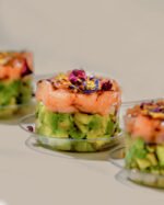 Rūkytos LAŠIŠOS TARTARAS su avokadais, 10 vnt. - Image 2